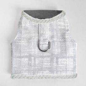Genevieve Dog Harness (Color: Silver, size: MD)