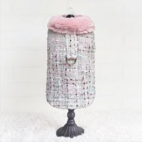 Annabella Dog Coat (Color: Whisper, size: MD)