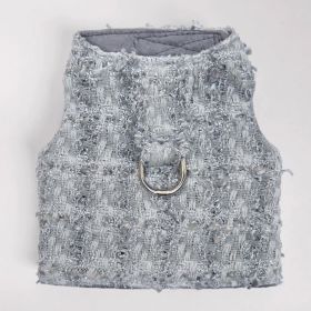 Annabella Dog Harness (Color: Platinum, size: SM)