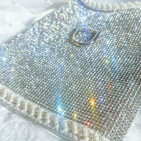 Imperial Crystal Dog Harness (Color: Imperial Crystal, size: SM)