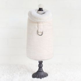 Zha Zha Dog Coat (Color: Peach, size: SM)