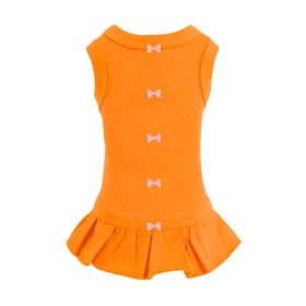 Candy Dog Dress Collection (Color: Orange, size: MD)