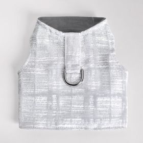 Gia Dog Harness (Color: Silver, size: MD)