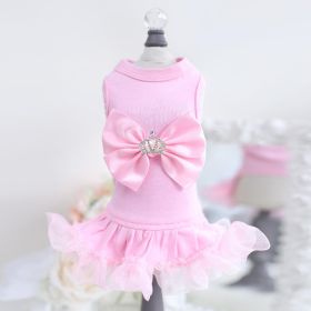 Royal Princess Dog Dress (Color: Pink, size: MD)